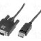Cablu DisplayPort - DVI, DisplayPort mufa, DVI-D (24+1) mufa, 3m, negru, ASSMANN - AK-340301-030-S