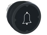 Comutator apăsare 22mm negru SCHNEIDER ELECTRIC