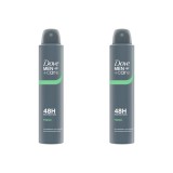 Set 2x Deodorant spray Dove Men+Care Gentle Care Extra Fresh, 200 ml