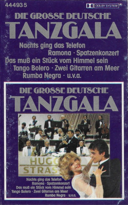 Casetă Hugo Strasser Und Sein Tanzorchester &amp;lrm;&amp;ndash; Die Grosse Deutsche Tanzgala foto