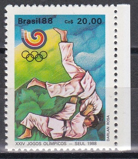 Brazilia 1988 - Jocurile Olimpice - Seul, MNH