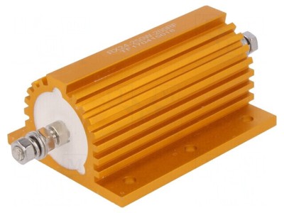 Rezistor Bobinat cu Radiator 200&amp;Omega; 250W foto