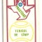 &Icirc;nvățați și practicați tenisul de c&acirc;mp (pliant rom&acirc;nesc, editat de C. C. al UTC, anii 1970-1980)