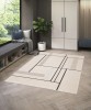 Covor Belgian, Union 32302, Crem, Diverse Dimensiuni - 80x150 cm