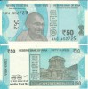 !!! INDIA - 50 RUPII 2017 - P 111 b - UNC / LITERA L