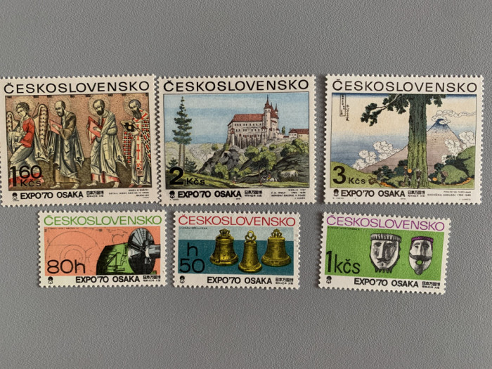 Timbre Cehoslovacia, nestampilate MNH