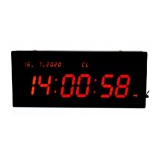 Cronometru cu Ceas Led Rosu si Telecomanda JH130 13B076 XXM