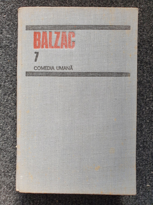 BALZAC COMEDIA UMANA (vol. 7)