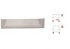Panou reparatie usa Ford TRANSIT (VE6/VE83/VE64), 10.1985-09.1994 Model cu 2 usi spate, partea dreapta, parte inferioara ,usa spate , 20cm,