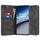 Husa premium tip carte pentru oneplus nord 4 - protectie 360 confy, black, Techsuit