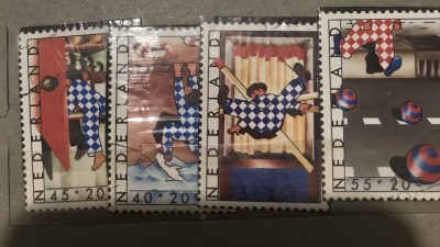 (STR2) Timbre serii Straine Olanda foto