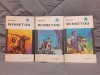 Winnetou Karl May, 3 Vol., Editura Tineretului 1967, Roman Aventura 1254 pagini, Stare Buna