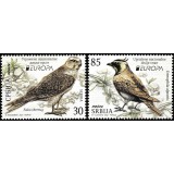 SERBIA 2021 EUROPA CEPT FAUNA SPECII PROTEJATE PASARI