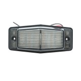 Lampa semnalizare aditionala LED 12-24V Breckner Germany, Model FR 0221 W, 130 x 59 x 40 mm, distanta intre suruburi 100 mm