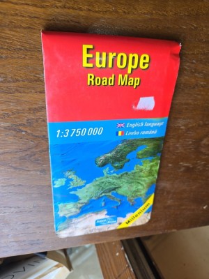 Europe Road Map foto