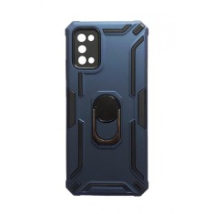 Husa telefon compatibila cu Samsung Galaxy A03s, Powerful, Inel si placuta metalica, HT106