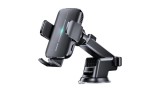 Joyroom suport auto cu &icirc;ncărcător wireless de 15W pentru tabloul de bord negru (JR-ZS245)