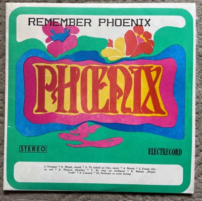 phoenix remember 1991 disc vinyl lp selectii muzica rock folk ST EDE 04077 NM foto