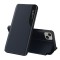 Husa iPhone 15 Plus Eco Leather View flip tip carte, albastru