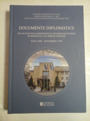 DOCUMENTE DIPLOMATICE foto
