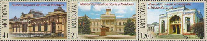 MOLDOVA 2014, Muzee din Moldova, serie neuzata, MNH