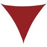 Cumpara ieftin Parasolar, rosu, 4,5x4,5x4,5 m, tesatura oxford, triunghiular