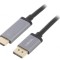 Cablu DisplayPort 1.2 la HDMI 2.0 2m Negru