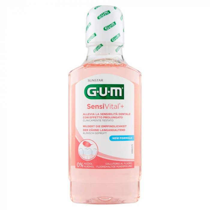 Apa de Gura, GUM, SensiVital, Reduce Sensibilitatea Dentara, 300ml