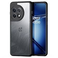 Husa de protectie pentru OnePlus Ace 2 Pro, Aimo Series, TPU, Negru-Transparent foto