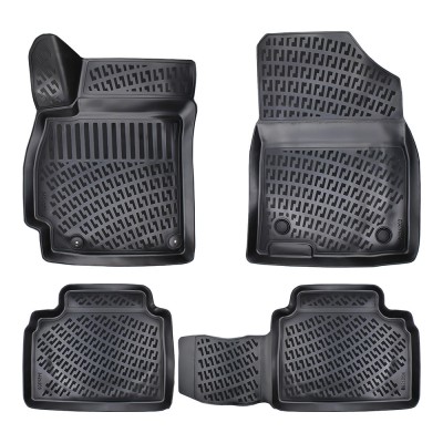 Set Covorase Auto Cauciuc Fit Hyundai Elantra (Cn7) 3D (2020-2022) - 5 Pcs foto