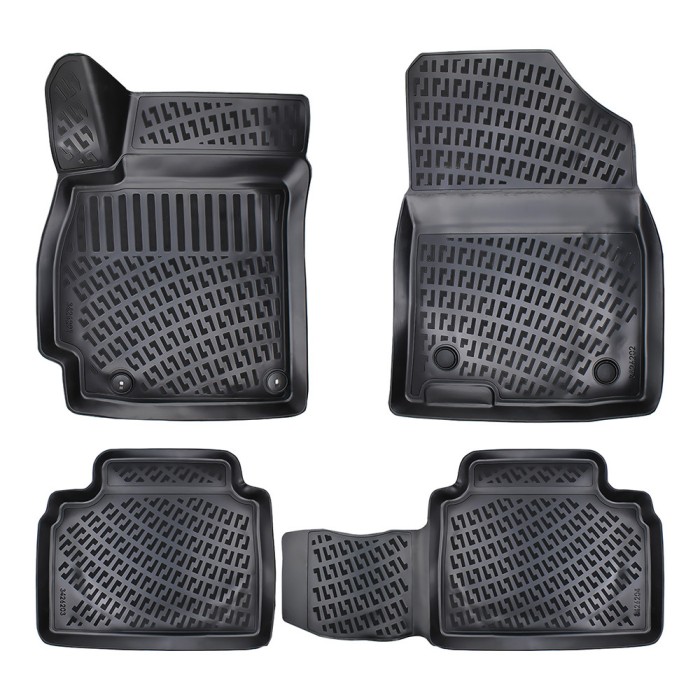 Set Covorase Auto Cauciuc Fit Hyundai Elantra (Cn7) 3D (2020-2022) - 5 Pcs