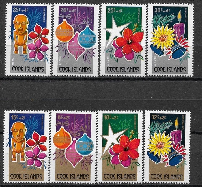 C3086 - Cook 1979 - Craciun 8v.neuzat,perfectabstare MNH