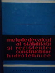 M. M. Grisin - Metode de calcul al stabilitatii si rezistentei constructiilor hidrotehnice foto