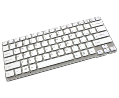 Tastatura Sony Alba Vaio VPC EA3HGX layout US fara rama enter mic, Vaio VPC EA3JGX layout US fara rama enter foto