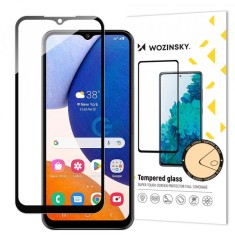 Folie de protectie Ecran WZK pentru Samsung Galaxy A14 A145 / A14 5G A146, Sticla securizata, Full Glue, Neagra foto