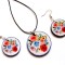 set bijuterii lemn 40879