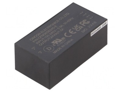 Convertor AC/DC 36W 24VDC foto