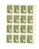 URSS 1949 - Uzual 20kop, Mi.No.1332 I bloc de 16 marci neuzate