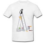 Cumpara ieftin Tricou &quot; Pisica pe scara &quot;