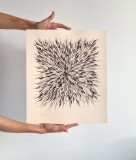 Bogdan Tanase Marinescu - Abstractie caligrafica, 2024