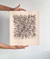 Bogdan Tanase Marinescu - Abstractie caligrafica, 2024