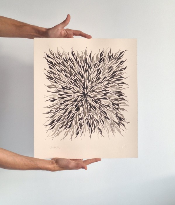 Bogdan Tanase Marinescu - Abstractie caligrafica, 2024