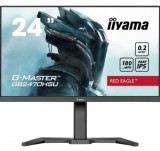 Monitor Fast IPS LED Iiyama 23.8inch GB2470HSU-B6, Full HD (1920 x 1080), HDMI, DisplayPort, Boxe, Pivot, 0.2 ms, 180 Hz (Negru)