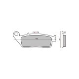 MBS Placute frana Honda CB 750 MCB598, Cod Produs: 225100870RM