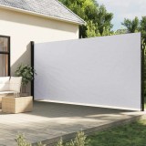Cumpara ieftin Copertina laterală retractabilă, alb, 220x500 cm