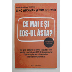 CE MAI E SI EOS - UL ASTA? UN GHID COMPLET PENTRU ANAGAJATII COMPANIILOR CARE FOLOSESC EOS de GINO WICKMAN si TOM BOUWER , 2022