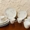 SET DE CAFEA DIN PORTELAN- CROCUS- 5 PERSOANE- MARCAJ JOHANN HAVILAND R BAVARIA