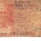 B11 2 - Bancnota foarte veche - Sierra Leone - 2 leones - 1985