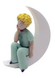 Figurina - The Little Prince Sitting on the Moon | Plastoy