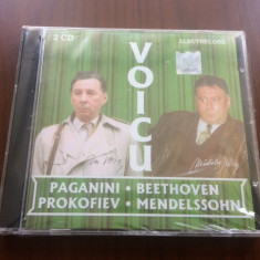 voicu ion madalin paganini beethoven prokofiev mendelssohn dublu disc 2cd muzica